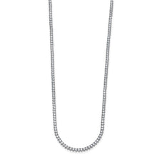 Load image into Gallery viewer, LORANA - The 3 Prong Diamond Tennis Necklace
