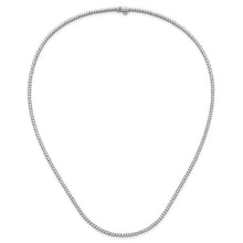 Load image into Gallery viewer, LORANA - The 3 Prong Diamond Tennis Necklace
