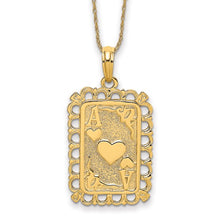 Load image into Gallery viewer, LINDITA - The Ace Of Hearts Charm Necklace
