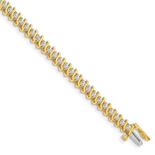 Load image into Gallery viewer, MILANA - The S Link Diamond Tennis Bracelet
