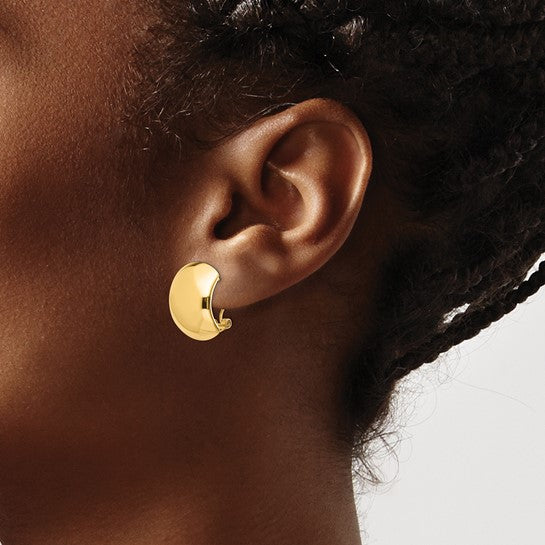 SIENNA - The Fancy Gold Bold Earrings