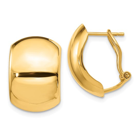 SIENNA - The Fancy Gold Bold Earrings