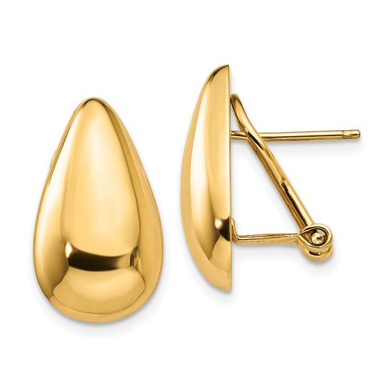 ORIA - The Teardrop Dome Earrings