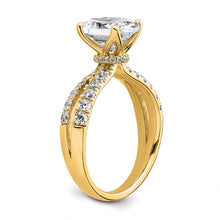 Load image into Gallery viewer, AMELIA - Double Band Oval Diamond Ring
