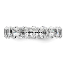 Load image into Gallery viewer, RAYA - The Oval Diamond Eternity Band
