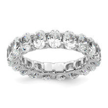 Load image into Gallery viewer, RAYA - The Oval Diamond Eternity Band
