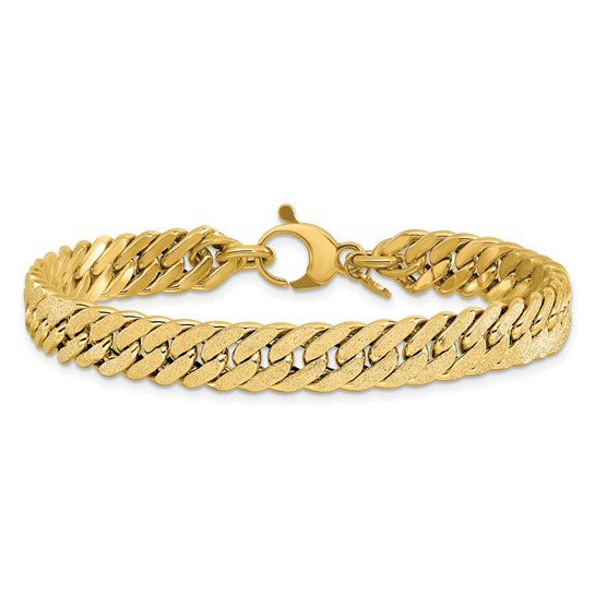 REZARTA - Reversible Curb Link Bracelet