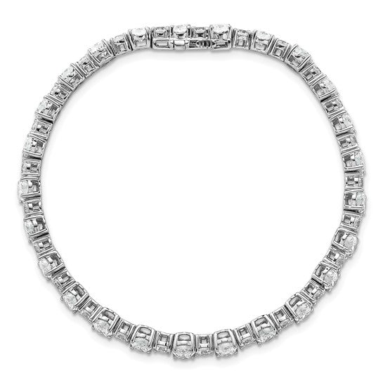 SAVINA - The Round Oval Diamond Tennis Bracelet