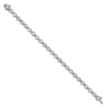 Load image into Gallery viewer, SAVINA - Round Oval Diamond Tennis Bracelet
