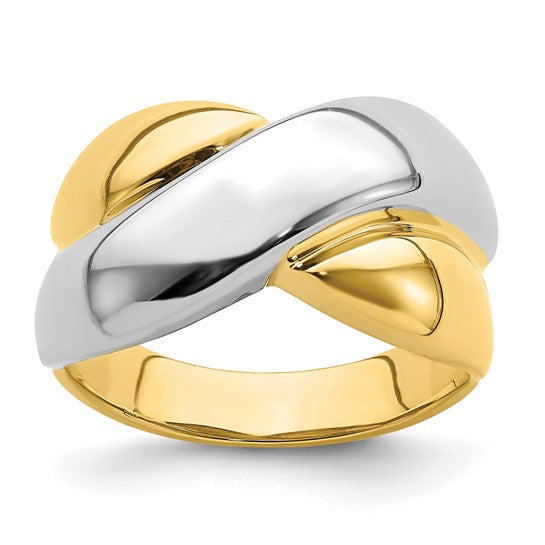 GIOVANNA - Mixed X Dome Ring