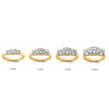 Load image into Gallery viewer, SARINA - Diamond Gold Ring I
