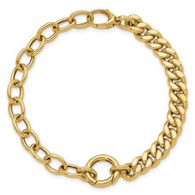 Load image into Gallery viewer, SISTINE - Half Curb and Cable Link Bracelet ll

