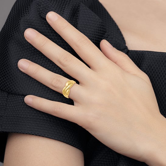 ANALINA - The Twisted Dome Ring