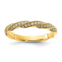 Load image into Gallery viewer, JEAN - Twisted Diamond Ring
