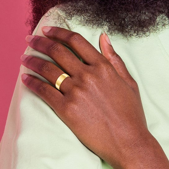 CLAUDINE - The Tapered Cigar Band Ring
