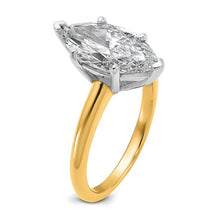 Load image into Gallery viewer, VICTORIA - The Grand Marquise Diamond Solitaire Ring
