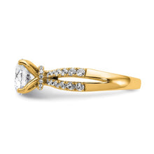 Load image into Gallery viewer, ADELE - The Double Band Round Diamond Ring
