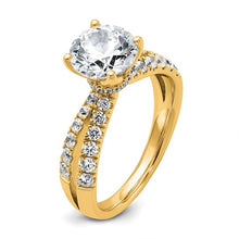 Load image into Gallery viewer, ADELE - Double Band Round Diamond Ring
