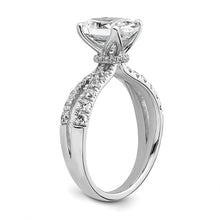 Load image into Gallery viewer, AMELIA - Double Band Oval Diamond Ring
