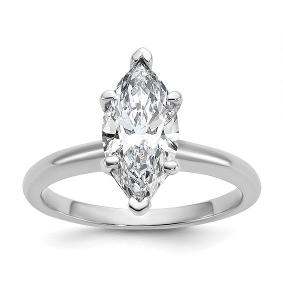 VICTORIA - The Marquise Diamond Solitaire Ring II