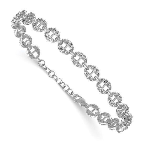 MADDALENA - The Diamond Anchor Bracelet