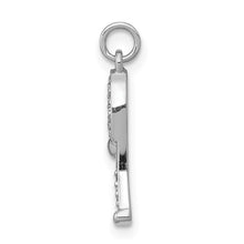 Load image into Gallery viewer, CAMILLA - Diamond Tennis Racket Pendant Necklace
