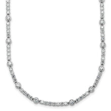 Load image into Gallery viewer, MONICA - Round Diamond Tennis Necklace
