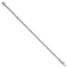 Load image into Gallery viewer, FELICIANA - Oval Diamond Half Bezel-Set Tennis Bracelet
