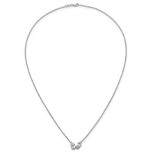 Load image into Gallery viewer, JACQUELINE - Two-Stone Pear and Marquise Diamond Necklace III
