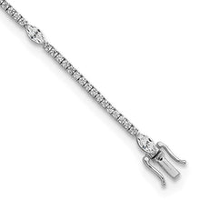 Load image into Gallery viewer, VENERA - Round and Marquise Diamond Tennis Bracelet

