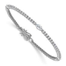 Load image into Gallery viewer, VENERA - Round and Marquise Diamond Tennis Bracelet
