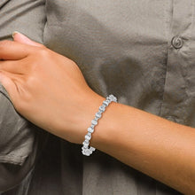 Load image into Gallery viewer, MINA - Oval and Round Diamond Tennis Bracelet
