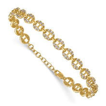 Load image into Gallery viewer, MADDALENA - Diamond Anchor Bracelet
