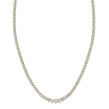 Load image into Gallery viewer, GENEVIEVE - The Diamond Graduated Tennis Necklace
