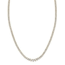 Load image into Gallery viewer, GENEVIEVE - Diamond Graduated Tennis Necklace
