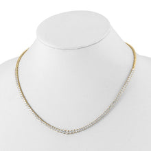 Load image into Gallery viewer, GENEVIEVE - Diamond Graduated Tennis Necklace
