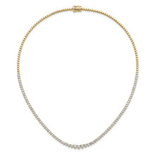 Load image into Gallery viewer, GENEVIEVE - The Diamond Graduated Tennis Necklace
