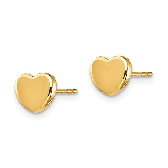 MADELEINE - Gold Heart Earrings