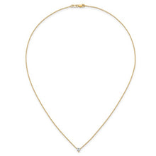 Load image into Gallery viewer, JOSEPHINE - Diamond Solitaire Heart Necklace
