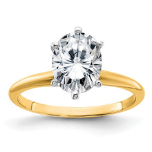 Load image into Gallery viewer, DAPHNY - Oval Diamond Solitaire Ring
