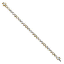 Load image into Gallery viewer, MINA - Oval and Round Diamond Tennis Bracelet
