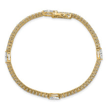 Load image into Gallery viewer, VENERA - Round and Marquise Diamond Tennis Bracelet
