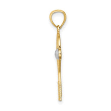 Load image into Gallery viewer, ADRIANA - Tennis Racket and Ball Pendant Necklace
