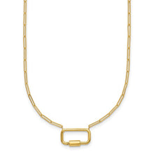 Load image into Gallery viewer, LEXI - PaperClip Charm Holder Necklace
