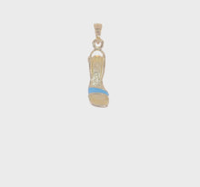 Load and play video in Gallery viewer, ROSANA - High Heel Charm Necklace Enameled
