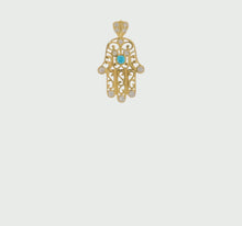 Load and play video in Gallery viewer, ADARA - The Hamsa Pendant Necklace
