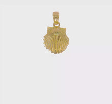 Load and play video in Gallery viewer, HELENA - The Scallop Shell Pendant Necklace
