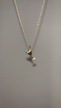 Load and play video in Gallery viewer, MARTINA - Martini Charm Necklace
