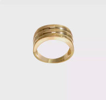Load and play video in Gallery viewer, FRANCESCA - Ridge Dome Stacked Ring
