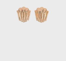 Load and play video in Gallery viewer, ASSISI - Bold Shell Earrings

